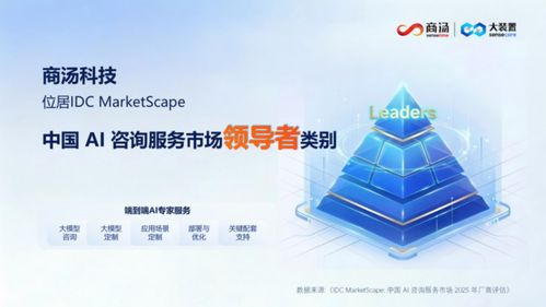 IDC MarketScape評(píng)估報(bào)告 商湯科技領(lǐng)跑中國AI咨詢服務(wù)市場(chǎng)，彰顯技術(shù)與戰(zhàn)略雙重實(shí)力